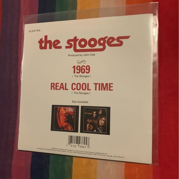 The Stooges 1969 / Real Cool Time 7โ Vinyl ๐ต Record Store Day 2009 Exclusive 45 - Picture 4 of 16